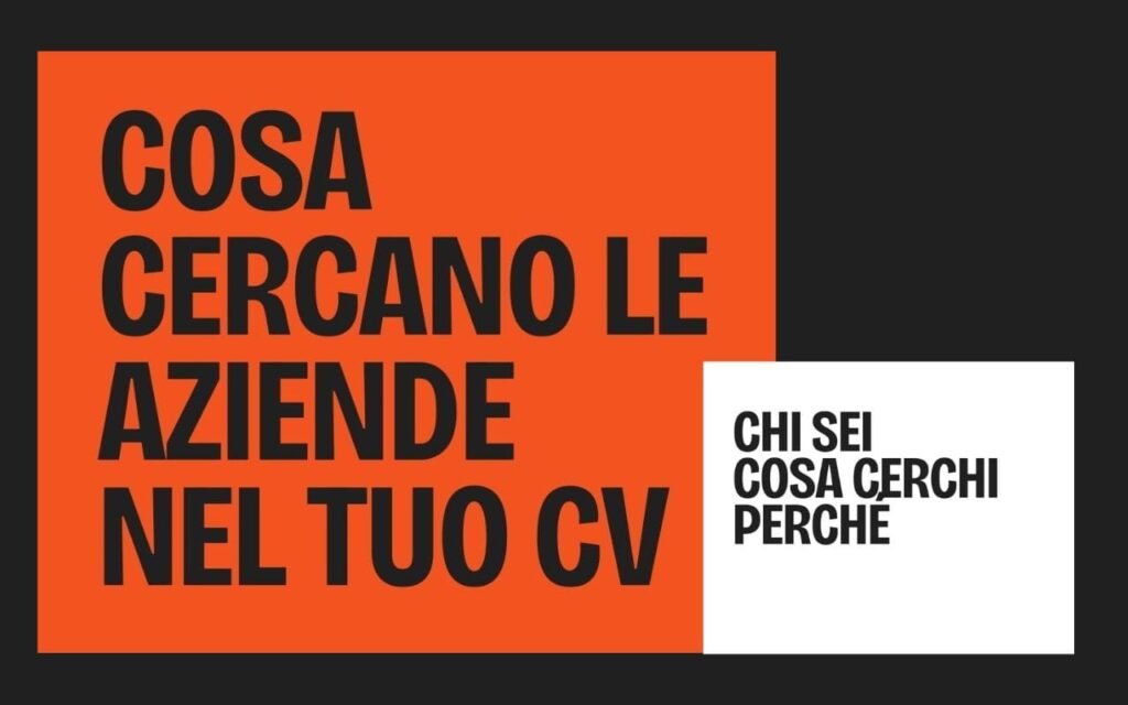 Cosa cercano le aziende cv